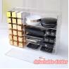 Multifunctional Clear Makeup Organizer Holder Countertop Vanity Storage Stand