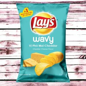 Wholesale/Retail Bulk Purchase: Lay's Cheddor Cheese Flavor  Chips 28G *160 Bags - Asian Snack Supplier - Lays Wholesale