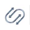 China M8 M12 U Shape Metal Bolt With Nut Washer Grade 4.8 Mild Steel Bolt Zinc Plating Blue White wholesale