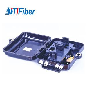 China ABS Material Fiber Optic Distribution Box FTTH Indoor Outdoor SC Adapters Suitable supplier