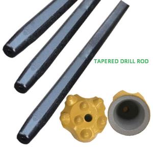China Blast Drill Extension Rod Tapered Drill Rod Small Hole Diameter Antirust supplier