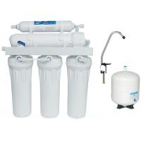 China 5 stage  white  10inch Manual Flush Water Reverse Osmosis Machine  without pump on sale