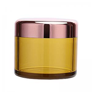 Algal Green Turmeric 6.8OZ 200ml Cosmetic Glass Jars Custom Logo