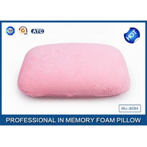 China Portable High Density Memory Foam Sleep Pillow For Car / Air / Home Decorative supplier