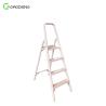 China Carga máxima 150 KG Escalera de aleación de aluminio plegable de 4 peldaños con altura 87 CM wholesale