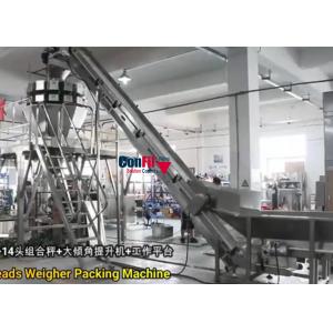 Multihead Weigher Packing Machine for Bean Sprout VFFS Vegetable Packing System