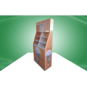 China Recycled Heavy - duty  POS Cardboard Displays  Display Stand For LED Products supplier