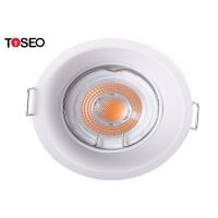 China White Anti Glare Cob Recessed Downlight , Mr16 Bathroom Downlights on sale