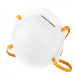 China Antibacterial Cup FFP2 Mask / Breathable Face Mask Respirator For Public Place supplier
