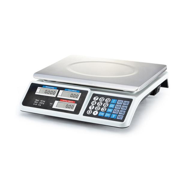 30kg Maximum Weight Recommendation Veidt Weighing ACS-809 Barcode Scale with Label Printing and Supermarket Computing