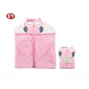 Wholesale Factory OEM Baby Toys Soft Plush Blanket , Custom Baby Blankets with Animal head hood Pattern