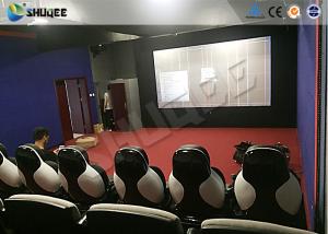 Park 9d Cinema Seat With Electric Pneumatic System Round Screen