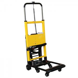 China Emergency Electric Lift Aluminium Alloy Stair Climber Stretcher For Wheelchair supplier