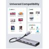 China 6-in-1USB C to USB Hub 4K@60Hz Adapter with 3 USB 3.0 Ports SD/TF Card Reader Multiport Dongle Type C Adapter wholesale