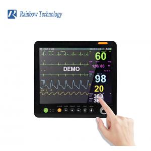 15 Inch Multipara Monitor With EtCO2 Vital Signs Medical Instrument For Hospitals