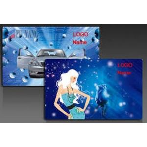 PLASTIC LENTICULAR CMYK Color Printed PP PET 3D Lenticular Promotion Card