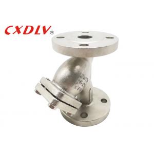 China GB PN16 Oil Water Y Style Filter Valve High Temperature Remove Impurities supplier