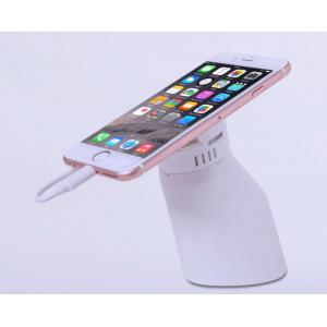 China Smart Phone Interactive Security Display Stand / White Phone Display Security supplier