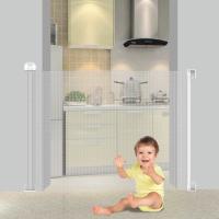 China Retractable Baby And Pet Stair Mesh Safety Gate Kids Safety Barrier on sale