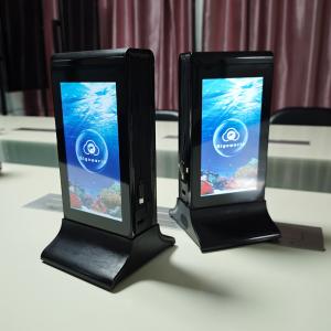 7 Inch Interactive Smart Touch Table Menu Advertising Display Double-Sided Chargeable Lcd Screen