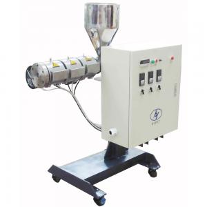 China Mini Screw Extruder / Single Screw Extruder Machine for PE pipe identification line supplier