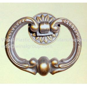 Zinc alloy pull ring door handle,antique copper,L72mm*W82mm,cabinet drawer pulling handle.