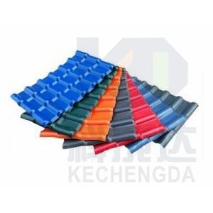 PMMA Plastic Roof Tile Machine Pvc Rigid Sheet Extrusion Line 300 - 400kg/H