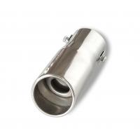 China Mirror Polished Advance Auto Exhaust Tips 2.25 Inlet 2.5 Outllet Angle Cut on sale