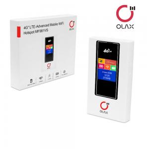 China Pocket Wifi Router Olax MF981VS 2100mAh 4G Wifi Router With Sim Card Slot Pocket Wifi Router supplier