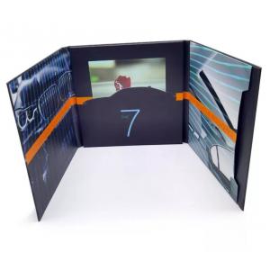 China Marketing pharmaceutical video brochures 7 IPS LCD screen video booklet Video album book promotional gift idea supplier
