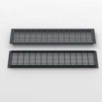 China Silver Aluminium Alloy Air Vent Grille 110*250mm For Air Conditioning Return Air Diffuser on sale