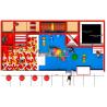 China Child Development Indoor Playground Safe Equipment For Physical And Cognitive Growth wholesale