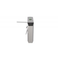 China Face Recognition Biometric Tripod Turnstile Gate Semi Automatic 96cm height on sale