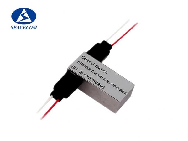 2×2T Fiber Optical Switch Compact Size For PON Network Protection
