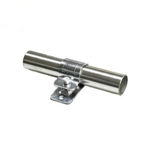 China HJ-13 Clamp Joint for Modular Structure Coated Pipe Fitting Metal Connector for 28mm Lean Pipe Rack System supplier
