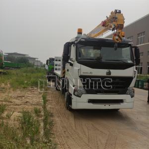 China Customized heavy duty hydraulic folding boom crane mounted truck supplier