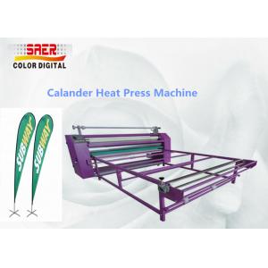 China Large Format Roller Textile Calender Machine Sublimation Heat Press Machine supplier