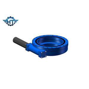 SE Single Worm Gear Slewing Ring Bearing With Hydraulic Motor For Construction Machinery