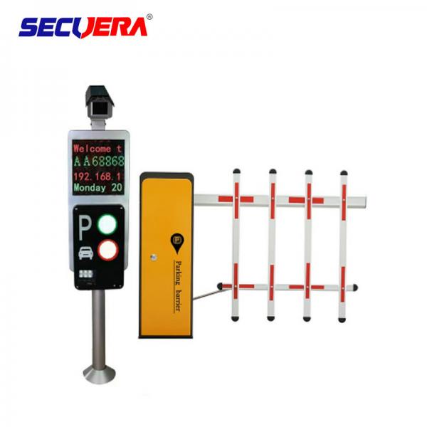 Car Parking System Solutions Turnstile Barrier Gate With Car Camera / Parking