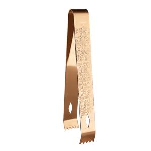 Copper Stainless Steel Ice Tongs For Tea Party Coffee Bar Kitchen