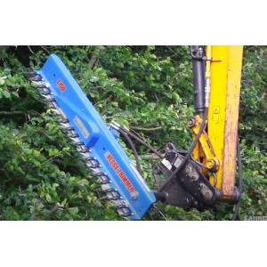 Accurate Hydraulic Hedge Cutter , Tree Pruning Machine Reliable Performance