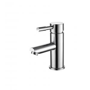 Single Lever Basin Mixer Taps Deck Mounted Contemporary Style