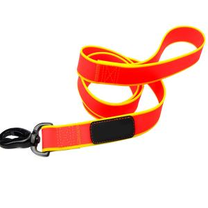 China 4ft Orange Waterproof Dog Leash , No Pull Unchewable Dog Leash For Small Medium Large Dogs supplier