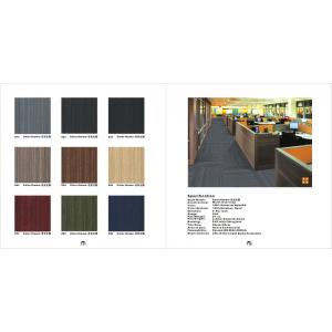 China Modern Abrasive Resistant Black PVC Backed Carpet 100 * 100 cm , Easy To Clean supplier