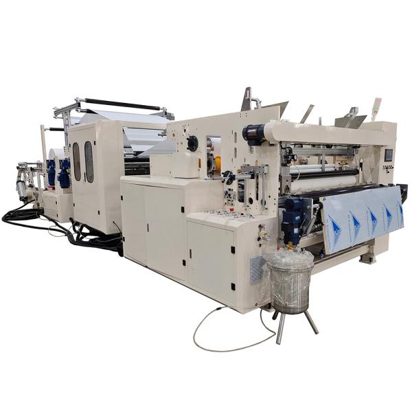Good price maxi tissue paper towel roll making machinery with flexographic color printing