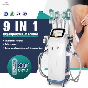 China 360 Cryolipolysis Slimming Machine Multifunction Vacuum Cavitation RF Machine supplier