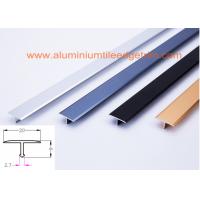 China Aluminium Laminate Flooring Trims And Edging Transition Strip Decoration Accessories on sale