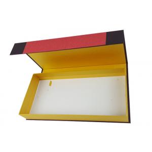 China 157G Gloss Art Paper Glue 1200G Cardboard Material Book Shape Packing Box Gold Color Inside Book Shape with Magnetic supplier