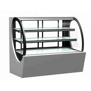 China Commercial Cake Display Showcase Glass Bakery Display Cabinet Refrigerator Showcase supplier