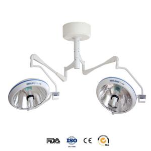 China Dual Dome Shadowless Operation Lamp with Halogen Bulbs 150W Ceiling Mounted supplier